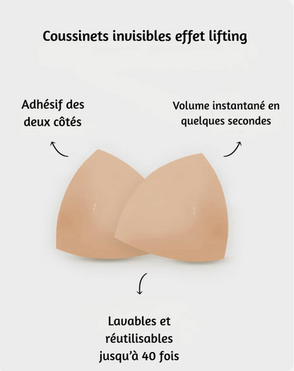 Réhausseur de poitrine push-up adhésif